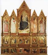 GIOVANNI DA MILANO Polyptych oil painting reproduction